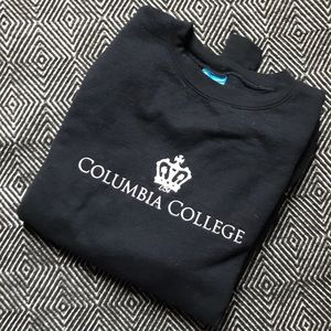 Columbia College logo pullover